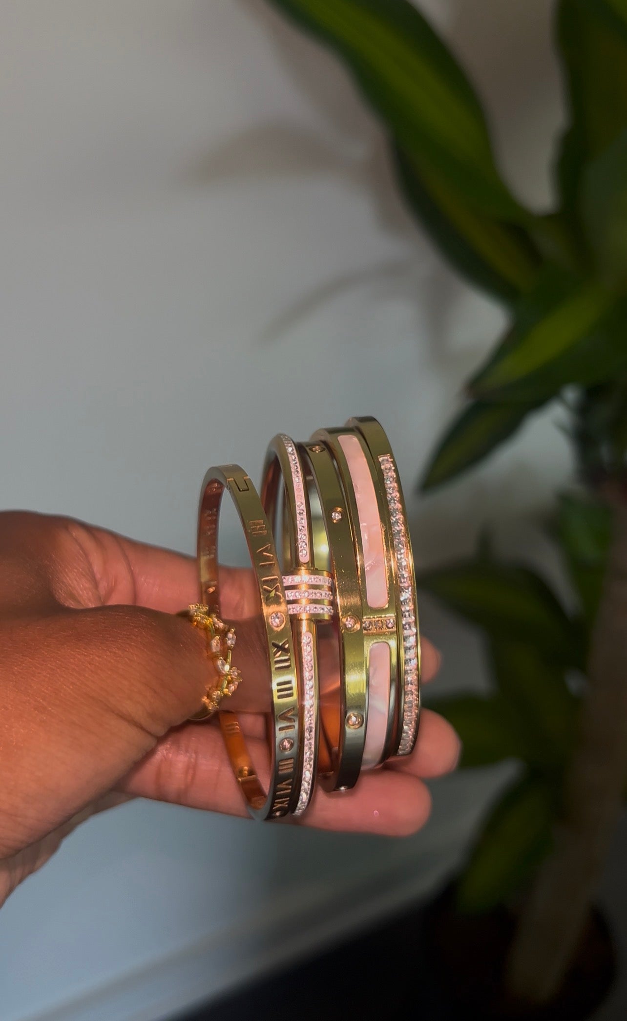 The Diamond Veil Bangle